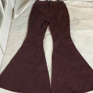 We the Free free people corset wide leg je…